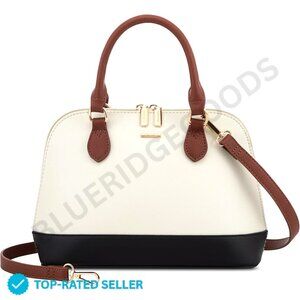 Brand New LOVEVOOK Bag Small White Brown Crossbody Satchel